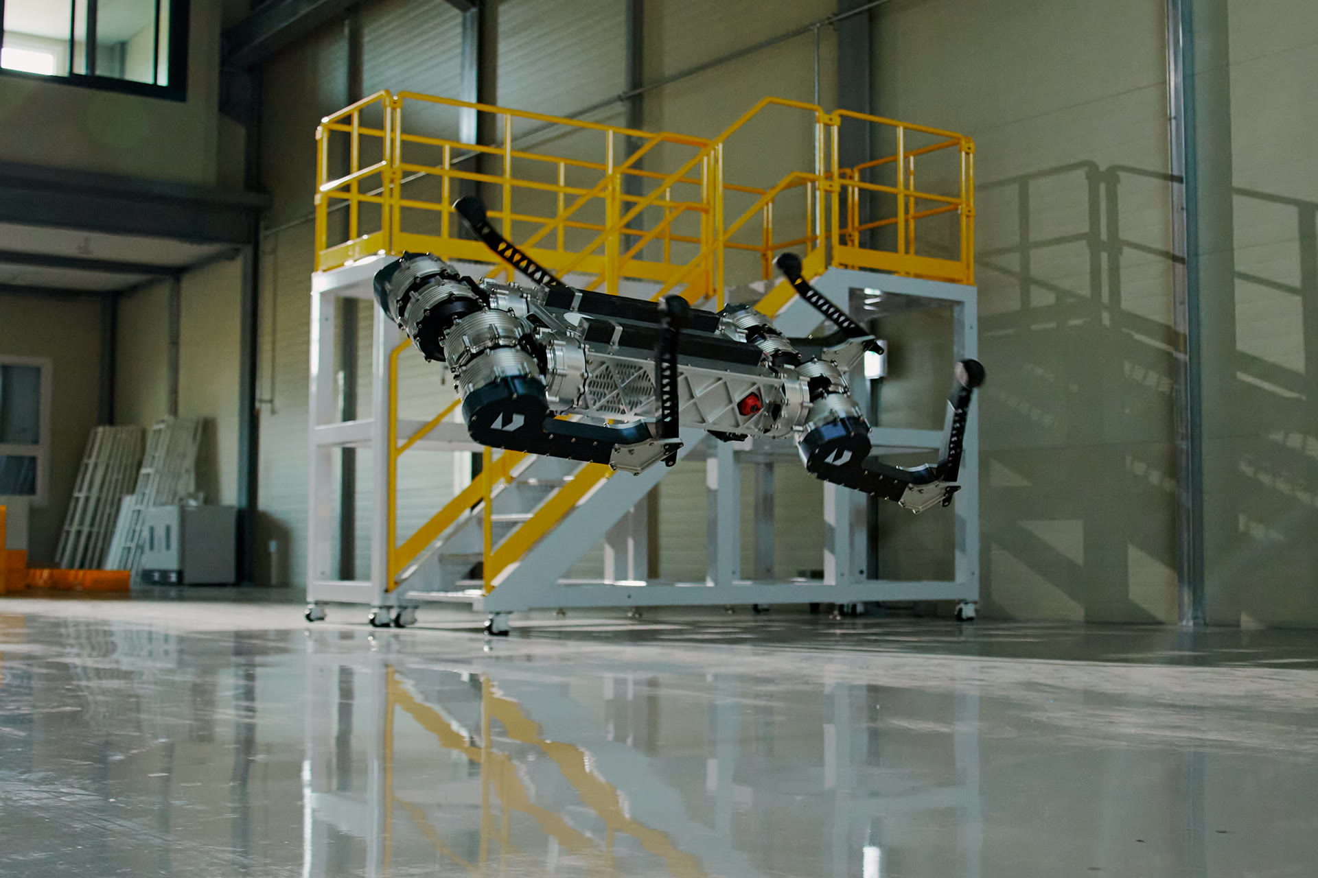 Raion Robotics robot in indoor validation